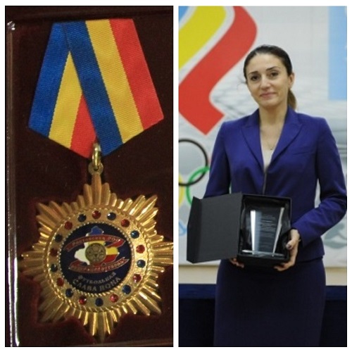 Светлана Гадарова награждена почётным знаком «Футбольная Слава Дона». 